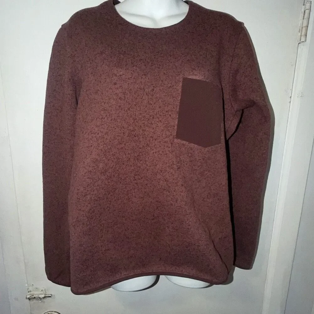ARC’TERYX Mauve Inertia Heather Covert Sweater-L